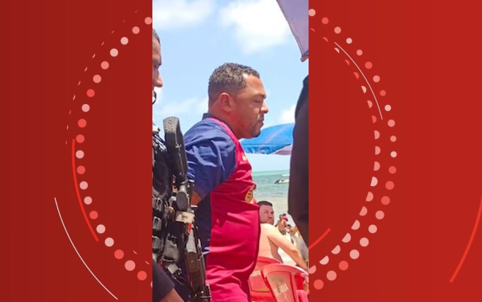 Homem preso em praia da PB integrava Baralho do Crime da SSP-BA — Foto: Divulgação/SSP-BA