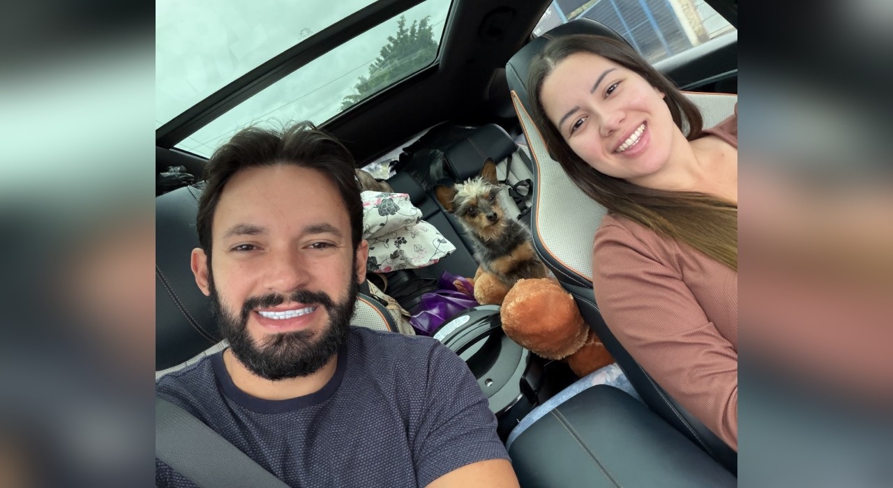 De Sorocaba ao mar de Maceió: casal viaja mais de 2,5 mil km de carro para realizar sonho e viraliza