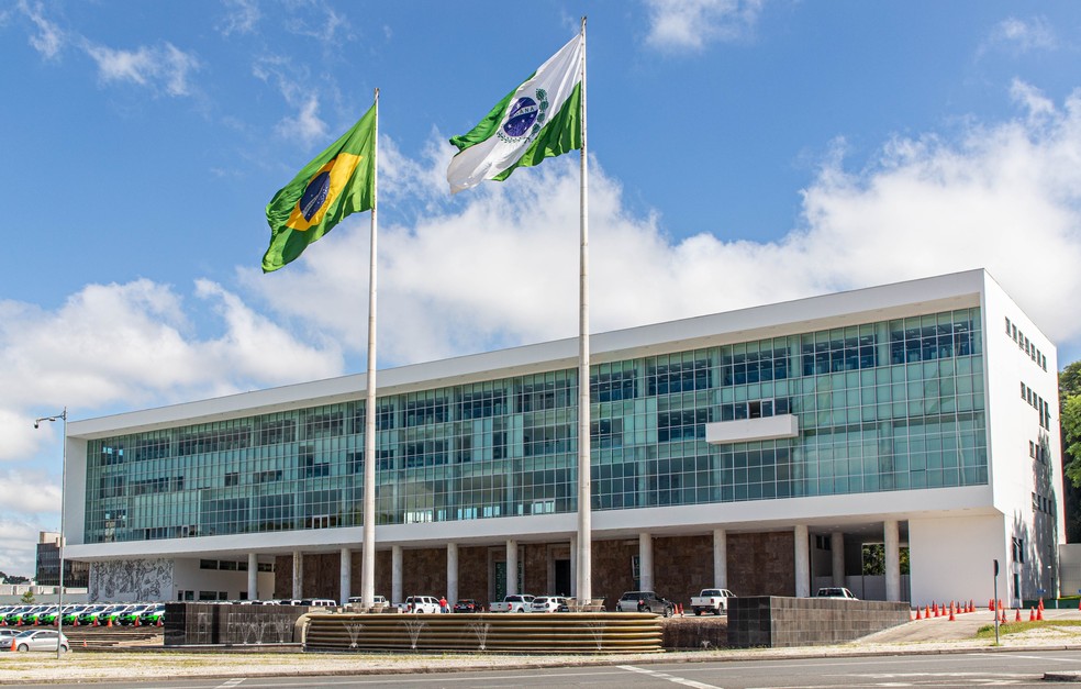 Palácio Iguaçu, sede do governo do Paraná — Foto: Divulgação TCE-PR