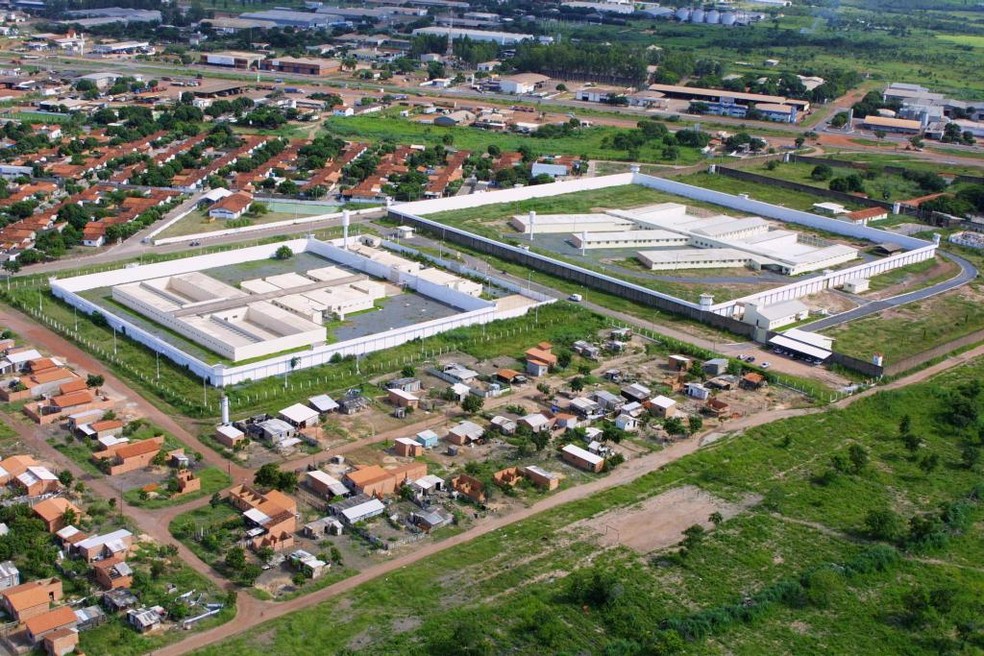 Penitenciária Central do Estado (PCE), em Cuiabá — Foto: Sejudh