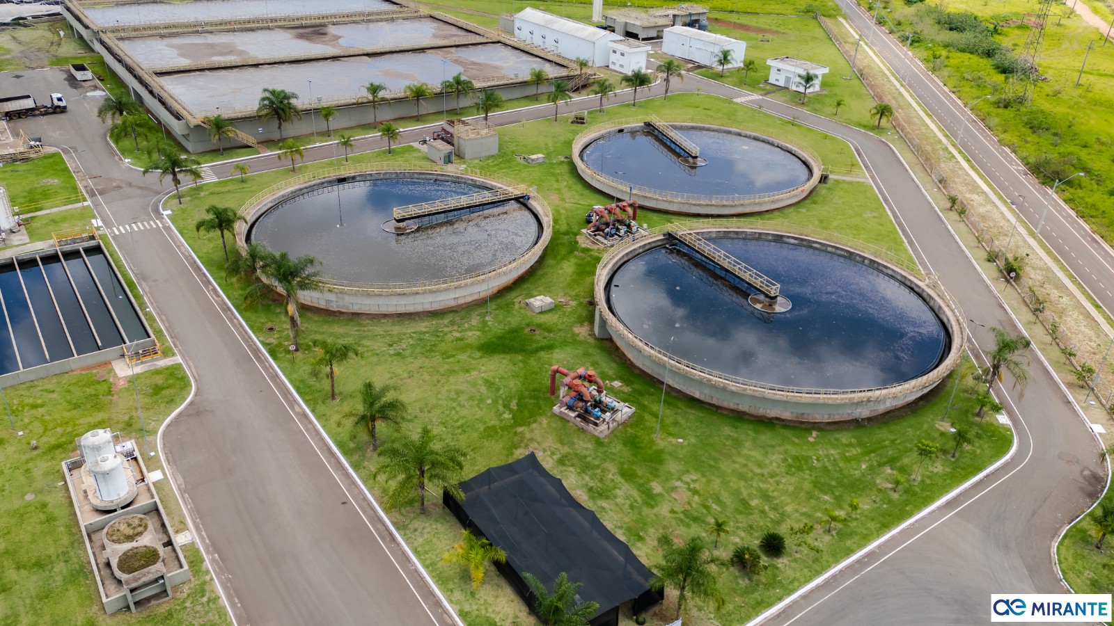 Sistema de tratamento de esgoto, em Piracicaba, opera com eficiência
