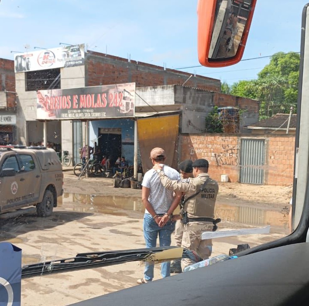 Suspeito do crime foi preso nesta quarta (3), na Bahia  Foto: Reproduo