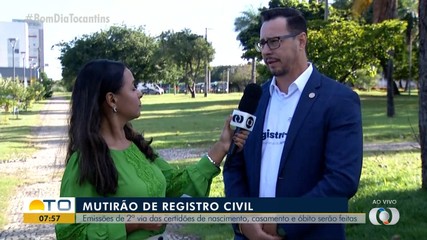 Mutirão oferece serviços de emissão de registros de vários tipos; entenda