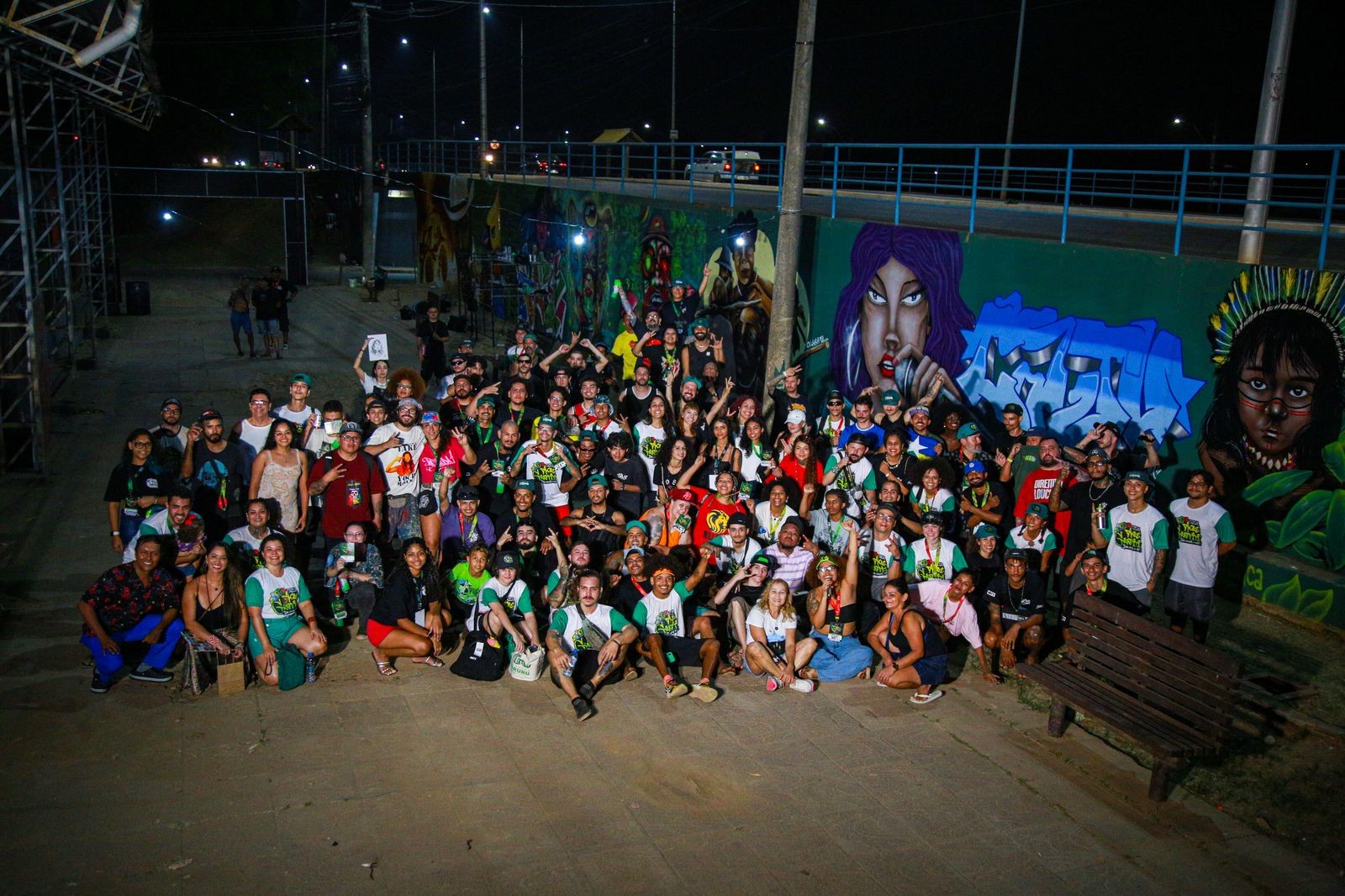 'Acre Graffiti': 4ª edição de festival reúne artistas do Brasil e de mais 10 países em evento na capital