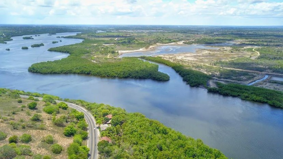 Ponte será construída entre Zona Oeste de Natal e Uruaçú em São Gonçalo do Amarante — Foto: Wendell Jefferson