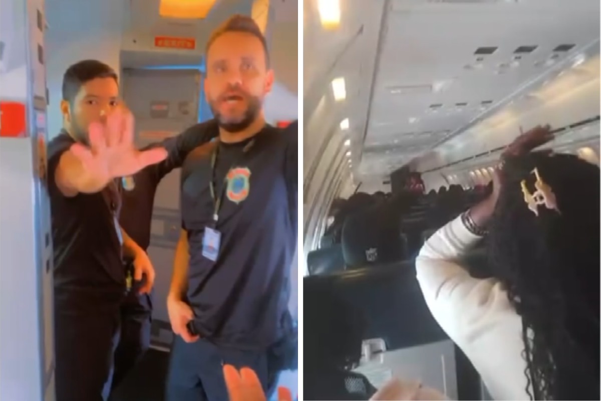 Avião com 118 imigrantes do Haiti fica retido em Viracopos 