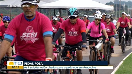Sesi abre inscrições para Pedal Rosa em Araguaína