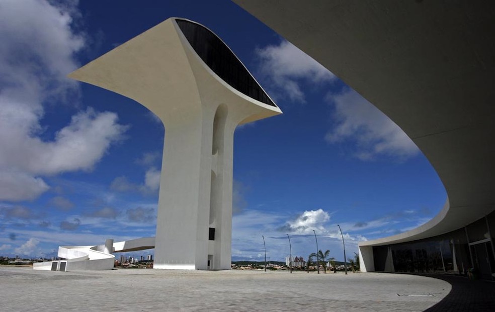 Parque da Cidade, obra do arquiteto Oscar Niemeyer, em Natal — Foto: Canindé Soares
