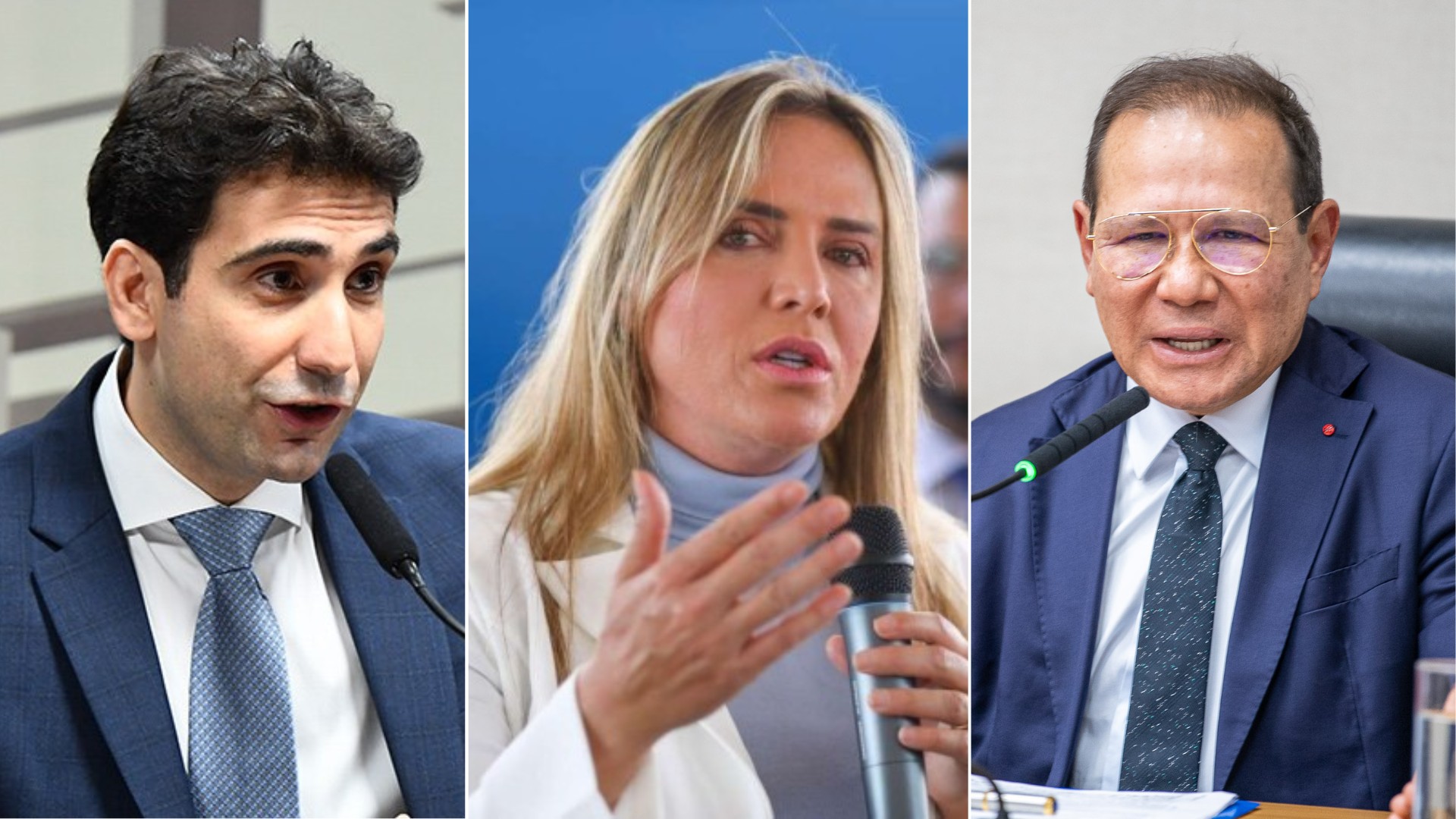 Governadora Celina Leão em reunião para tratar da situação do BRB
