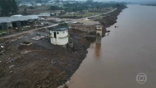Desafios no Vale do Taquari (RS): volta da chuva dificulta obras de infraestrutura - Programa: Jornal Nacional 
