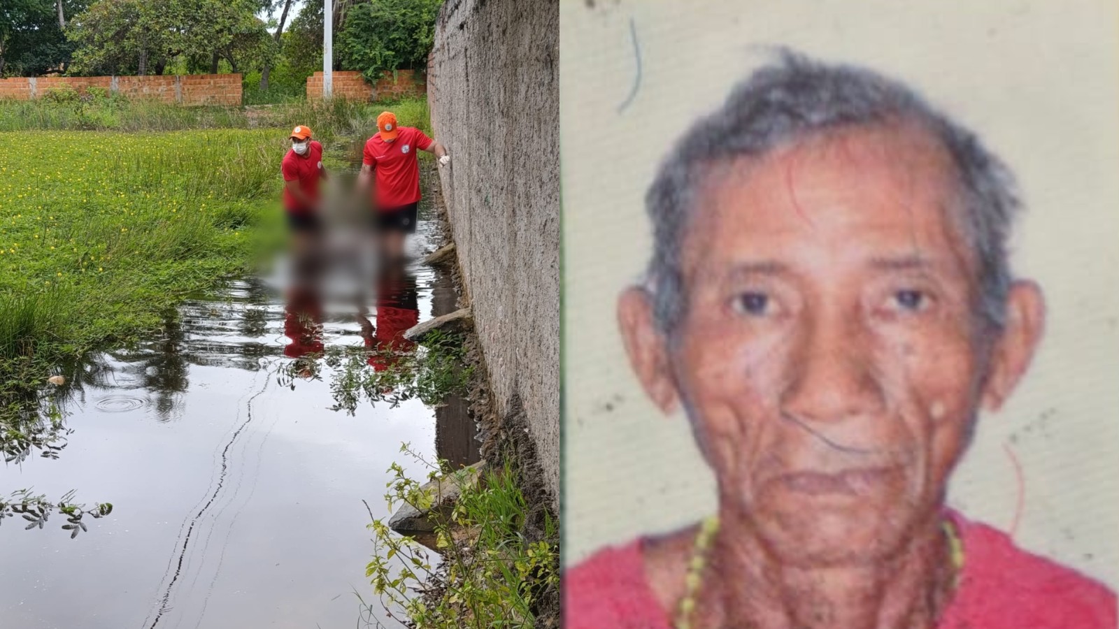 Corpo de idoso é encontrado após três dias submerso em lago no litoral do Piauí