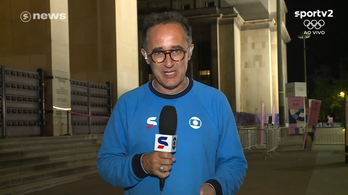 Ameaça de bomba faz equipe do sportv deixar estúdio em Paris: 'estamos bem', diz apresentador
