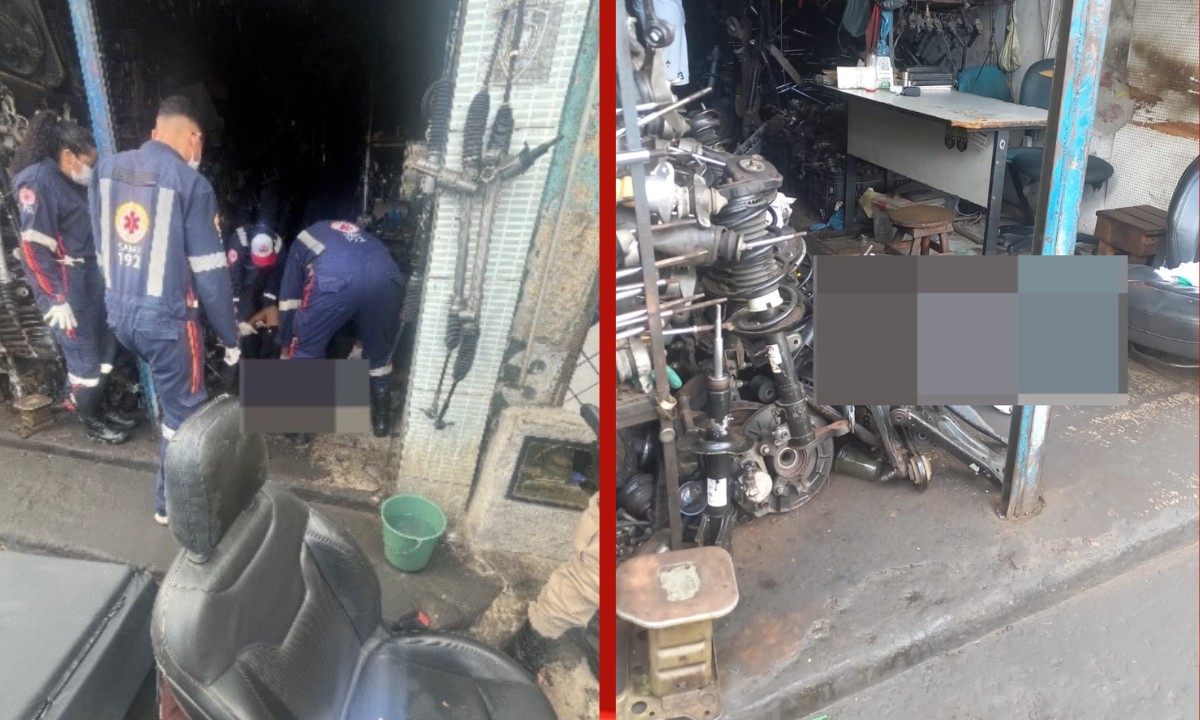 Funcionário morre após ser baleado dentro de loja de peças automotivas em Feira de Santana