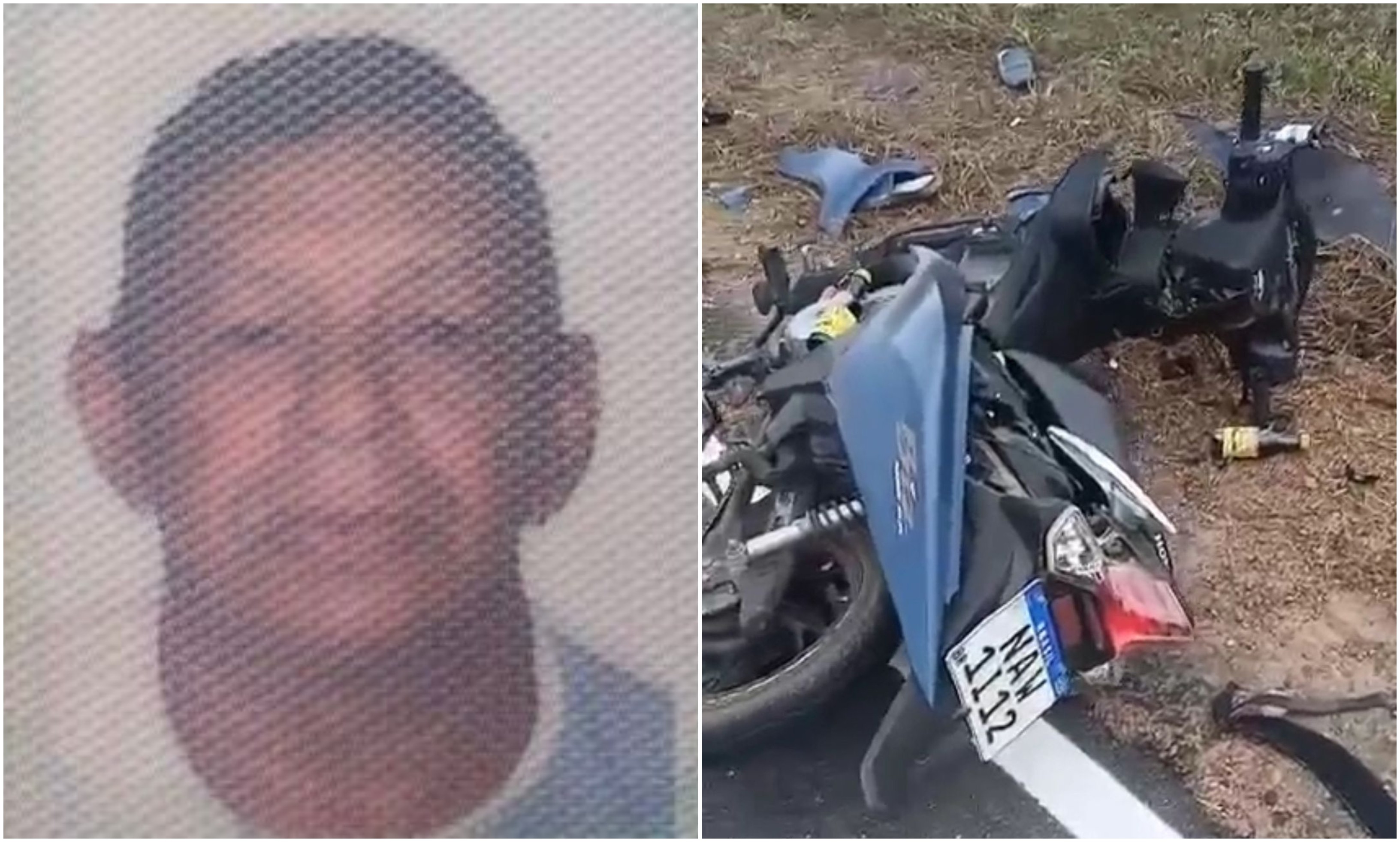 Idoso morre após acidente na RR-206, em Bonfim