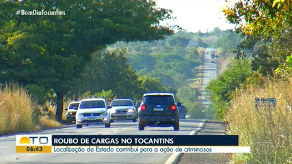 Posição do Tocantins contribui para roubos de carga nas estradas