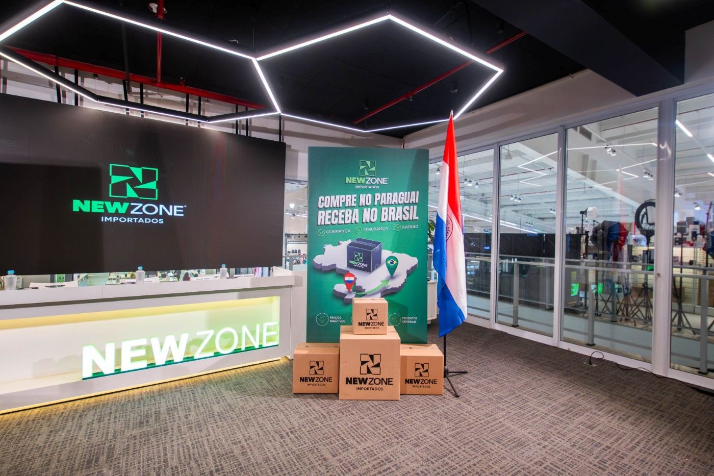 New Zone permite comprar no Paraguai e receber no Brasil