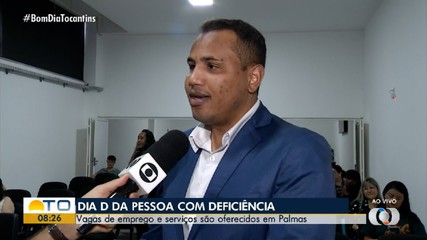 Sine Palmas promove vagas para pessoas com deficiência