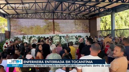 Enfermeira morta em Palmas é sepultada em Tocantínia; medida protetiva foi descumprida