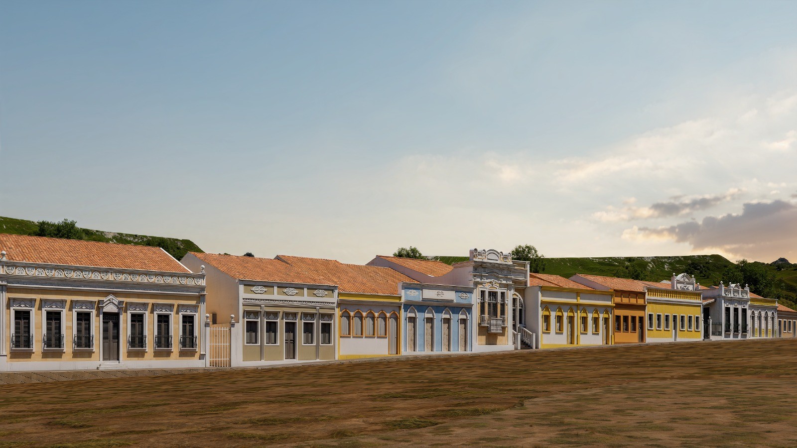 Grupo realiza a reconstrução virtual tridimensional do Centro Histórico do Crato. — Foto: José Marivaldo Neto e Maykson Dantas