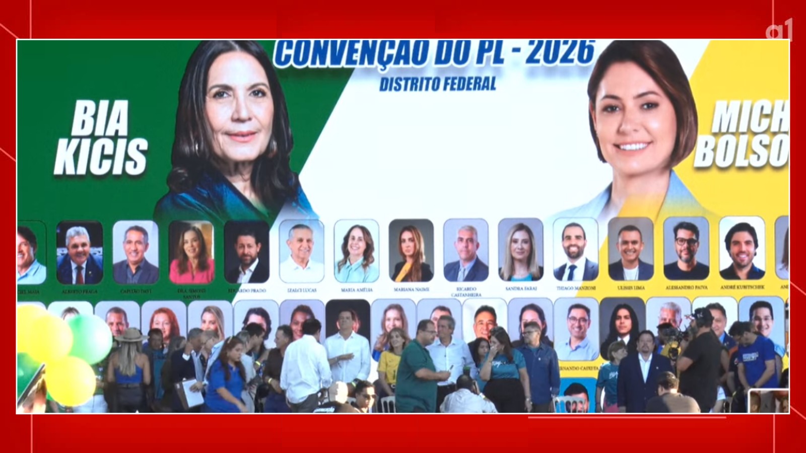 PL oficializa Bia Kicis e Michelle Bolsonaro como candidatas ao Senado pelo Distrito Federal