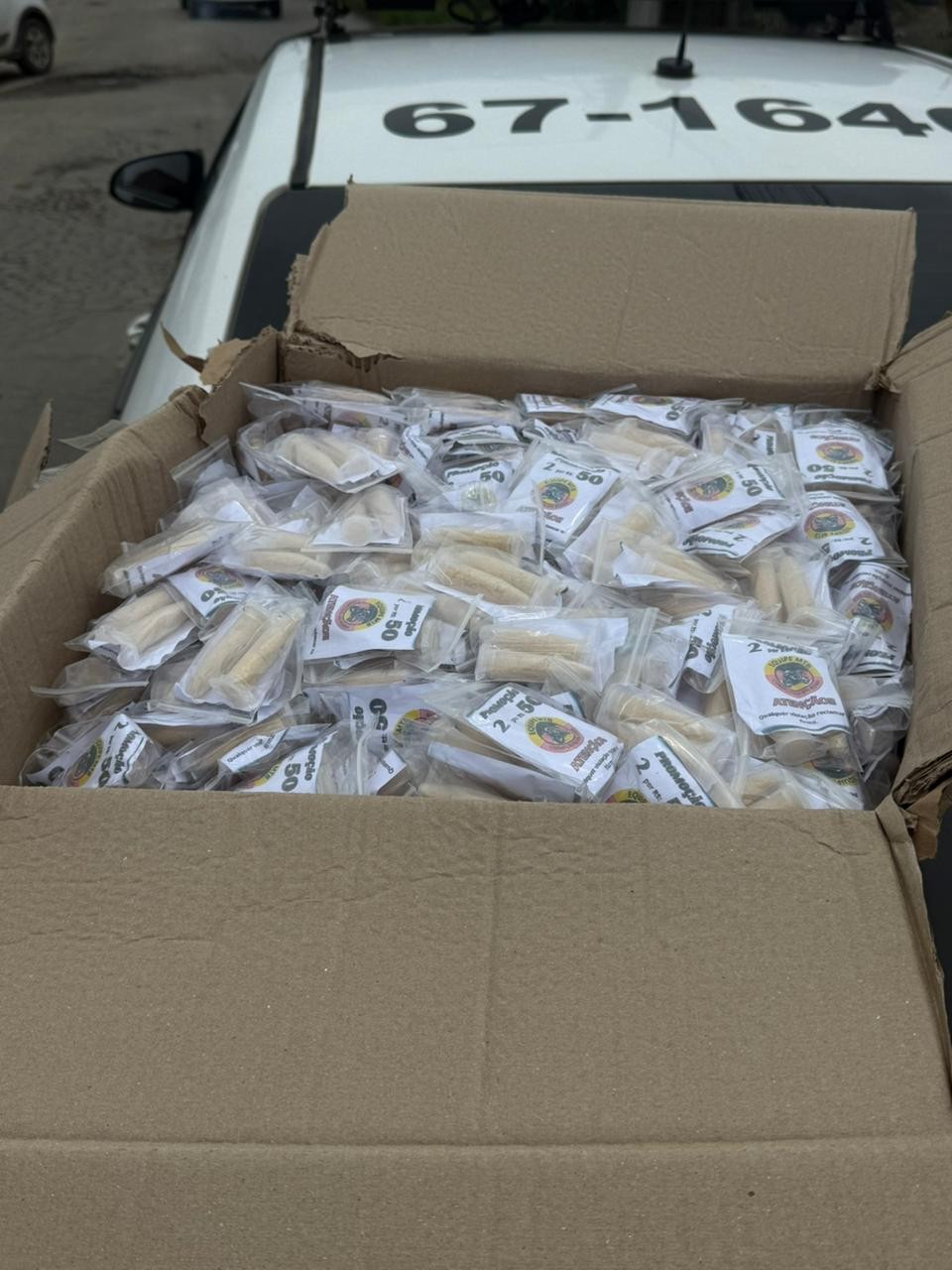 Três homens são presos com 12 kg de cocaína em Volta Redonda