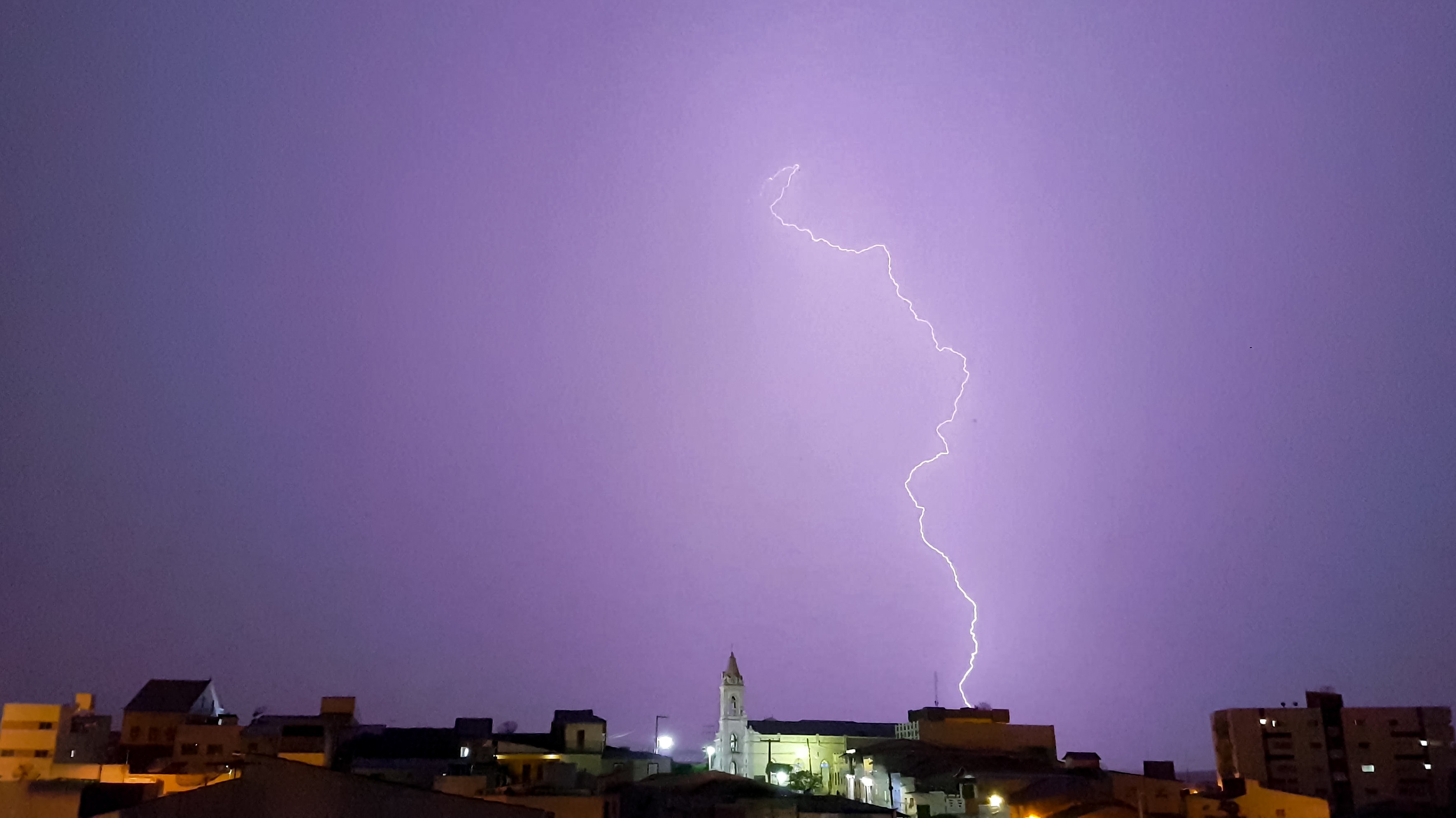 Paraíba registra mais de 200 mil raios nos primeiros meses de 2026; veja regiões mais afetadas