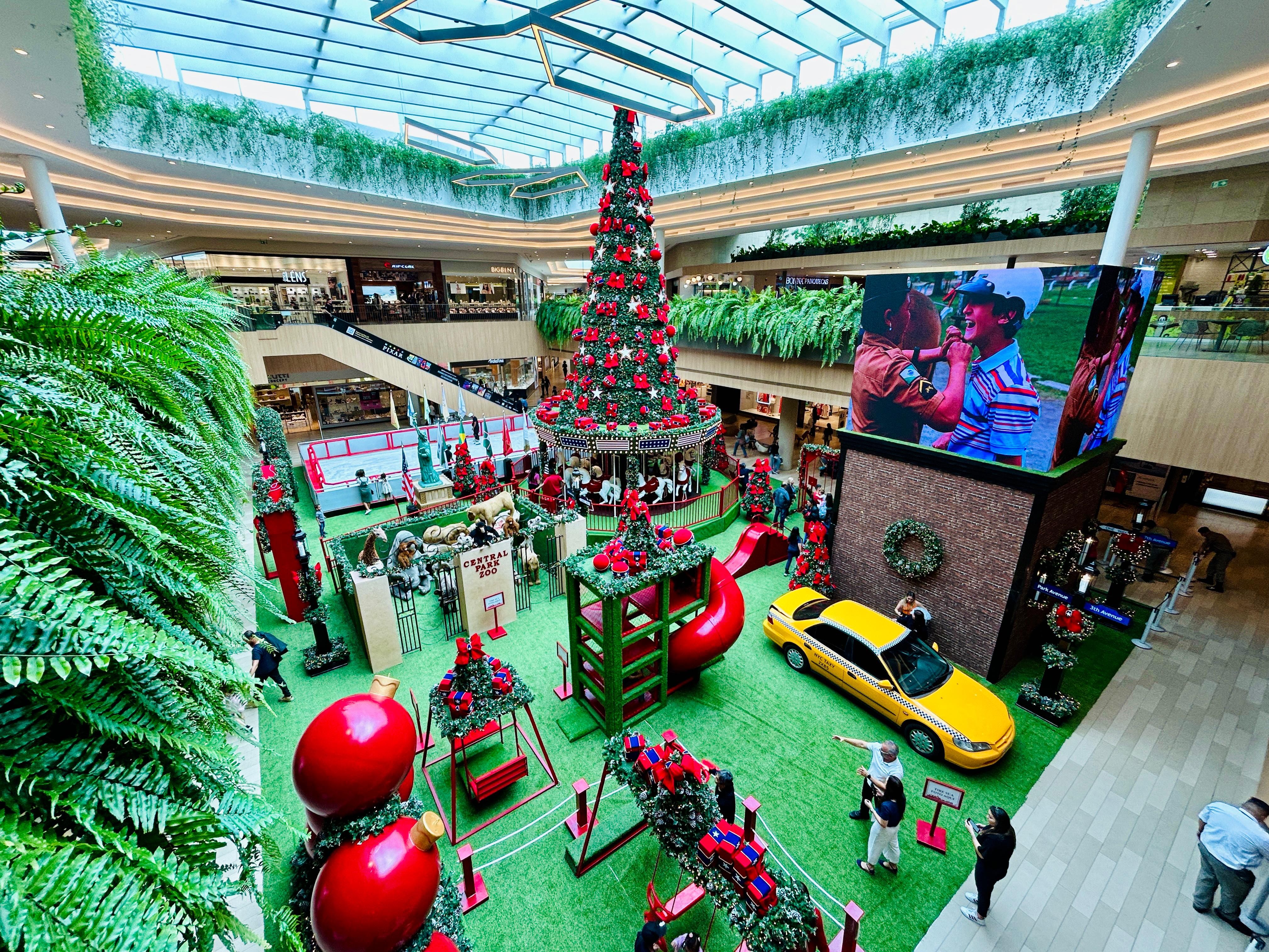 Jockey Plaza Shopping apresenta o Natal de Nova Iorque