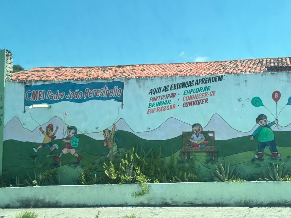 CMEI Padre João Perestrello, em Natal — Foto: Sérgio Henrique Santos/Inter TV Cabugi