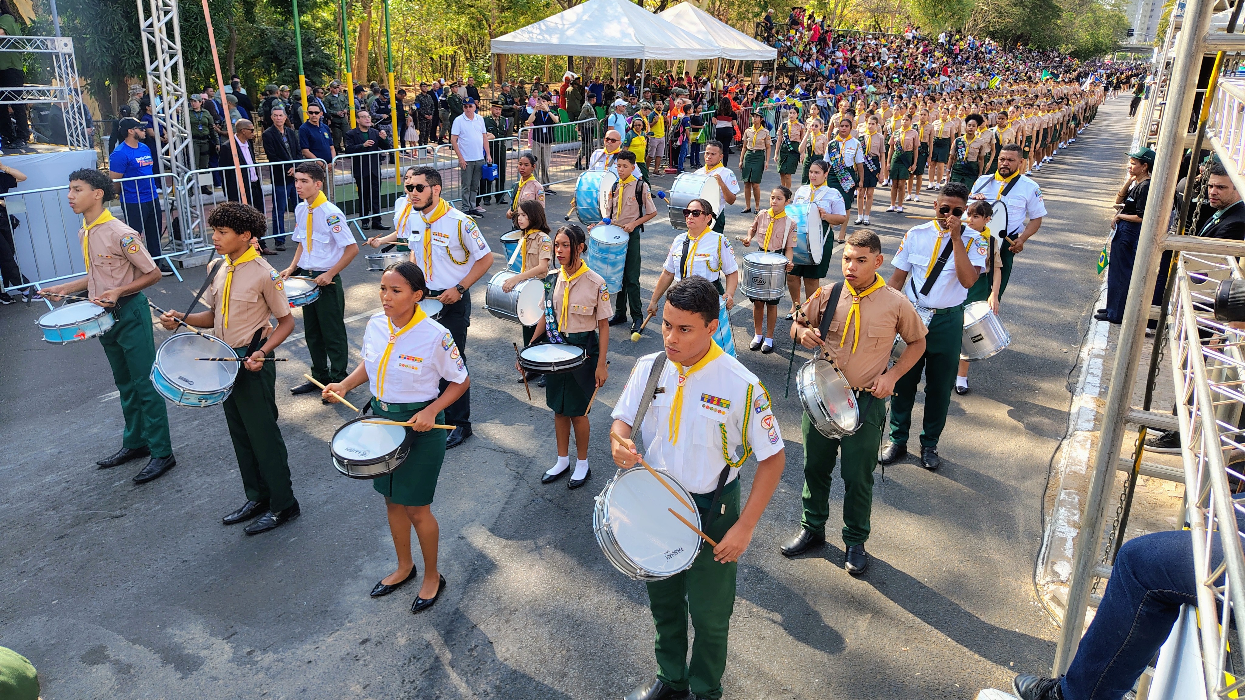 7 de Setembro: Desfile contará com participação de escolas, instituições militares e órgãos civis em Teresina