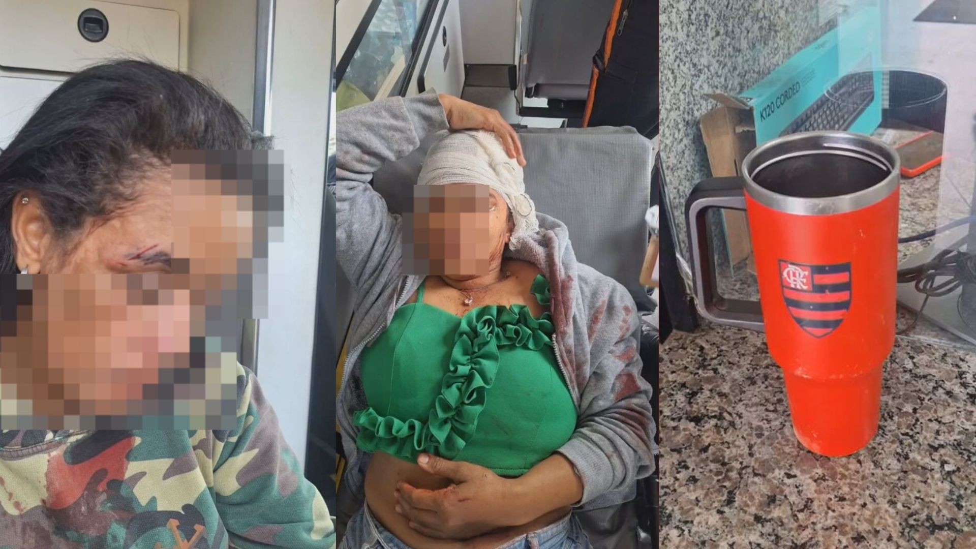 Homem é preso suspeito de agredir mulheres com copo térmico dentro de ônibus no DF