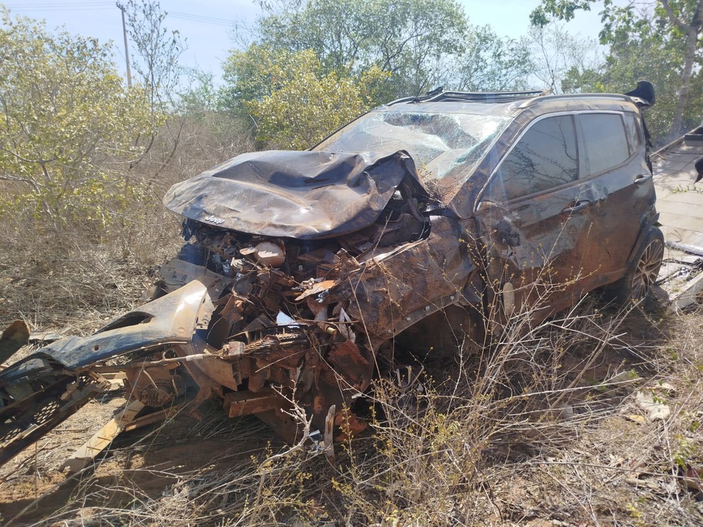 Secretário municipal e radialista esportivo ficam feridos em acidente de carro na Bahia — Foto: Reprodução/Redes Sociais