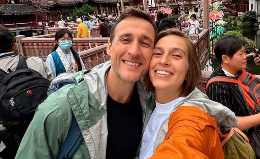 Marina Guaragna viajou por 18 cidades da China neste ano e conta que viu muitas cafeterias. — Foto: Reprodução Instagram/@marinaguaragna
