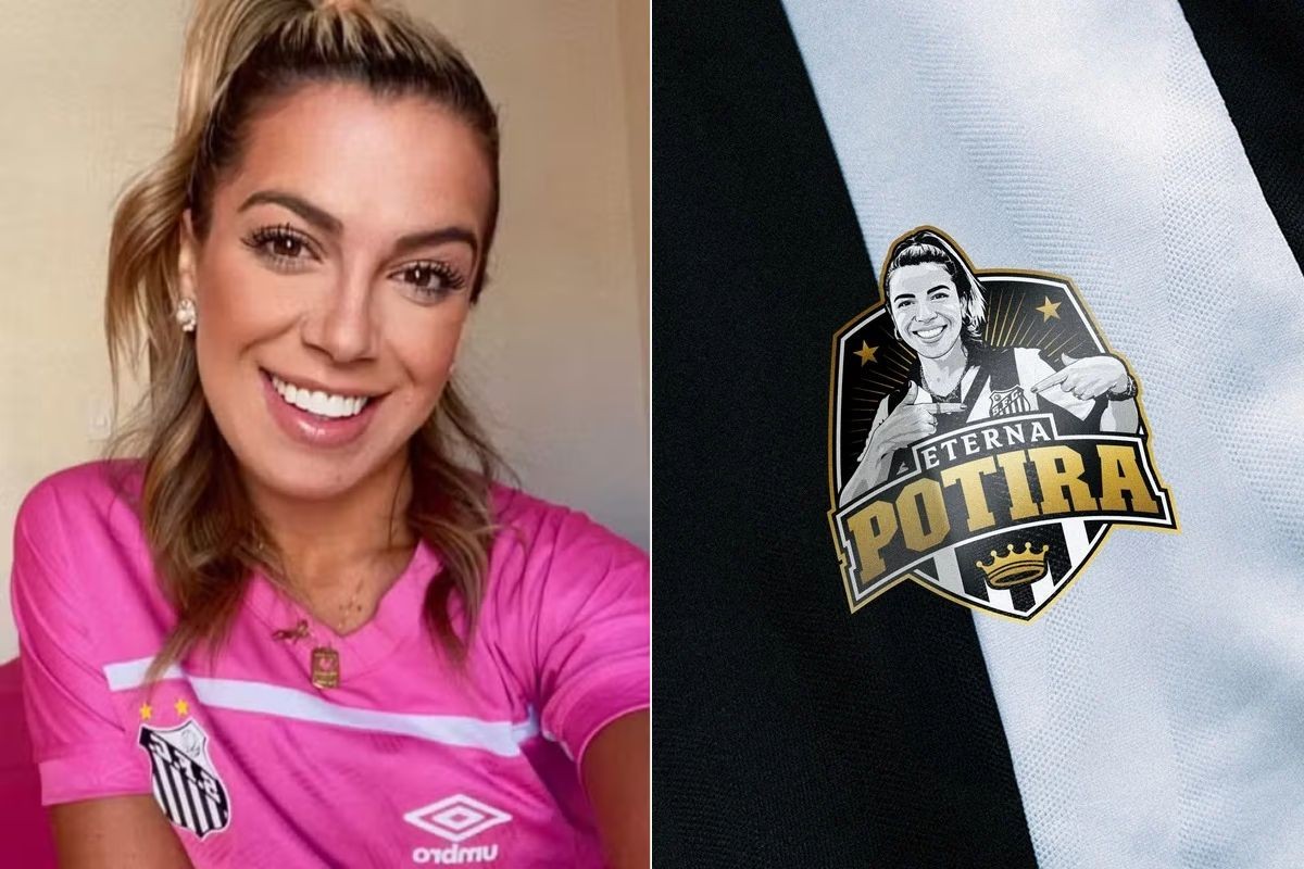 Santos FC anuncia homenagem a Naty Potira com patch na camisa para clássico contra o São Paulo