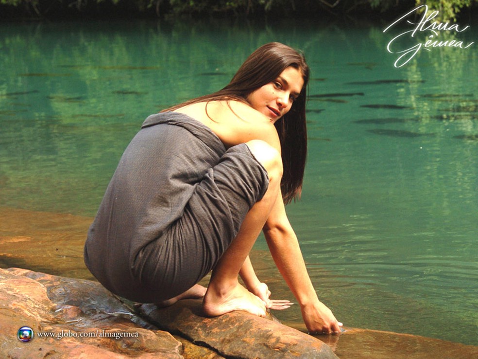 Serena em rio de Bonito (MS) — Foto: Reprodução