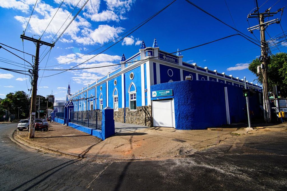 Hospital Estadual Santa Casa Cuiabá — Foto:  Marcos Vergueiro/Secom-MT