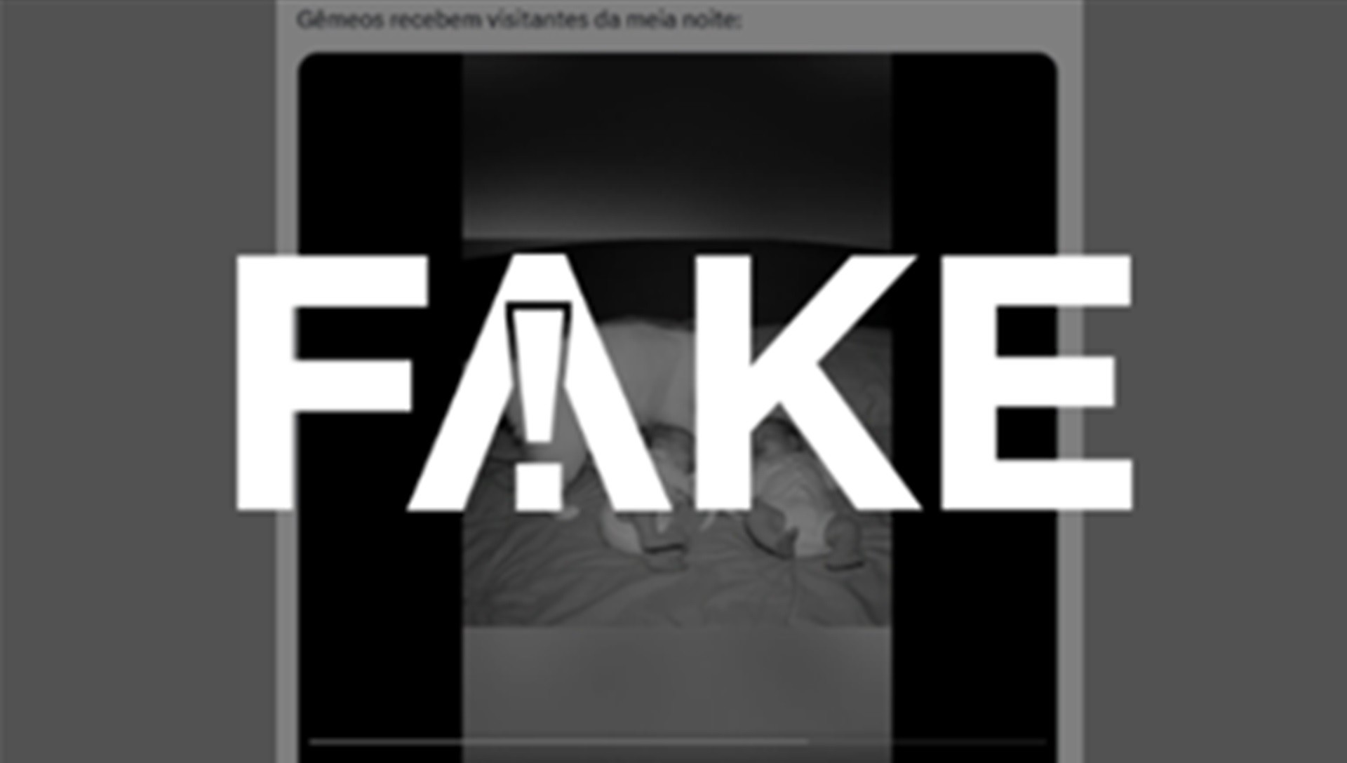 É #FAKE vídeo que mostra gata colocando filhote entre dois bebês; cena foi criada com inteligência artificial 