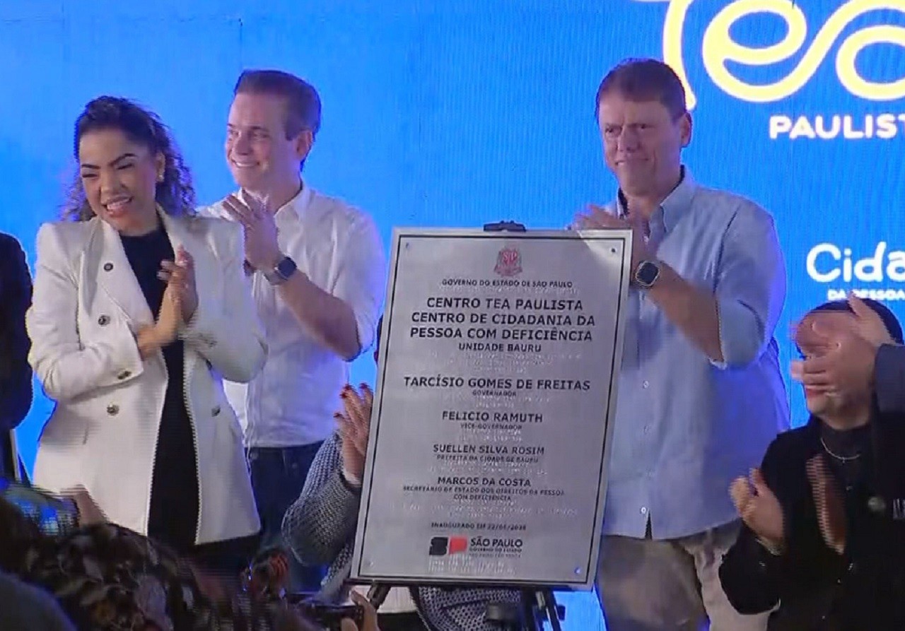 Com presença do governador de SP, Bauru inaugura primeiro centro de apoio a autistas no interior paulista