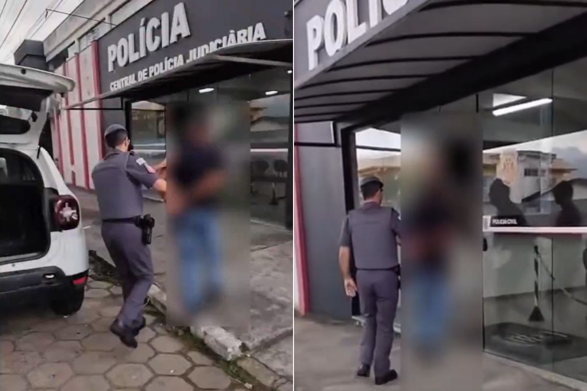 Vendedor ambulante é preso em flagrante após furtar celular de cliente no interior de SP; VÍDEO 