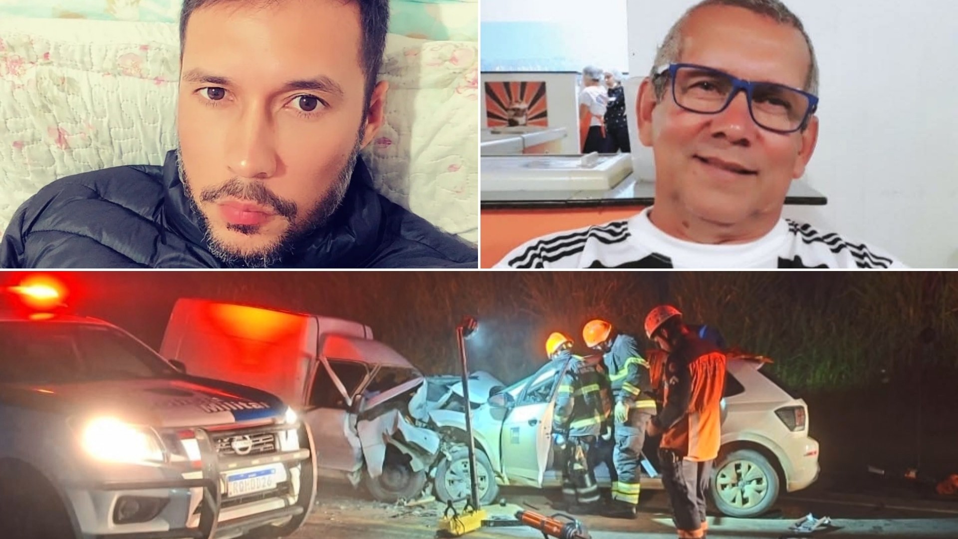 Dois motoristas morrem em acidente com carro da Prefeitura de Pancas em rodovia do ES