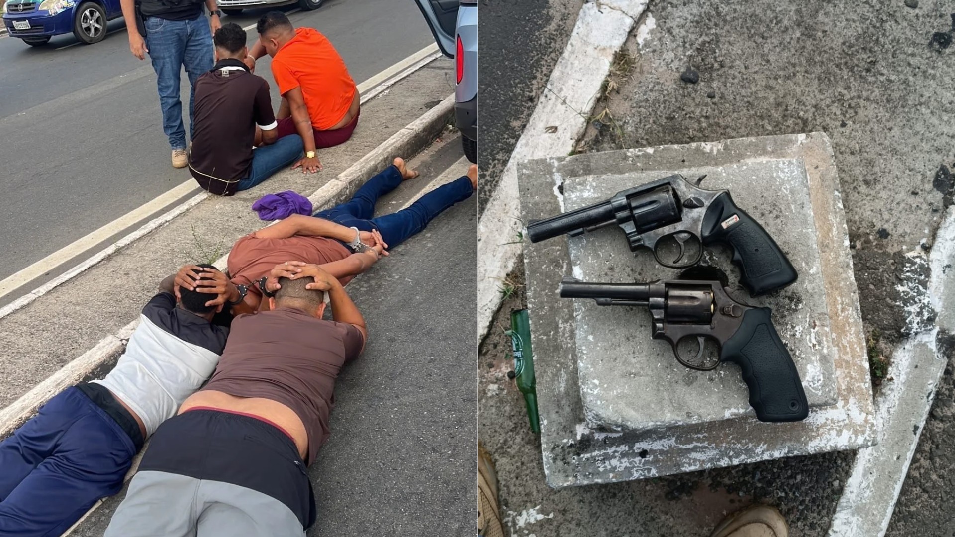 Polícia prende cinco suspeitos após roubo no Turu; arma roubada de vigilante é encontrada com grupo