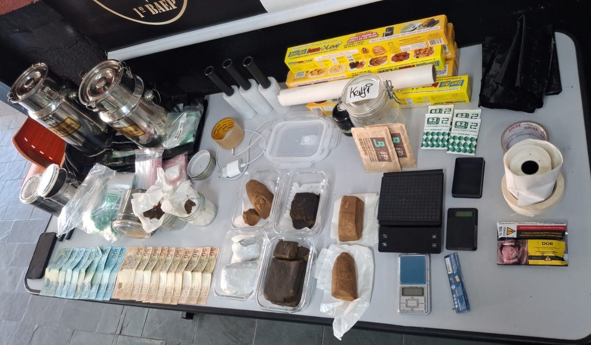 Homem é preso por tráfico em apartamento no Cambuí, em Campinas, durante operação da PM e Gaeco