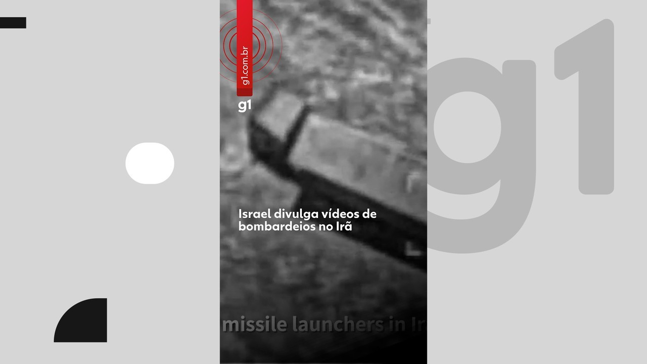 Israel divulga VÍDEO de bombardeios no Irã