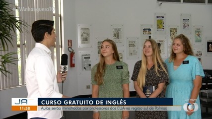 Professores nativos vão dar aulas gratuitas de português em Palmas; saiba mais