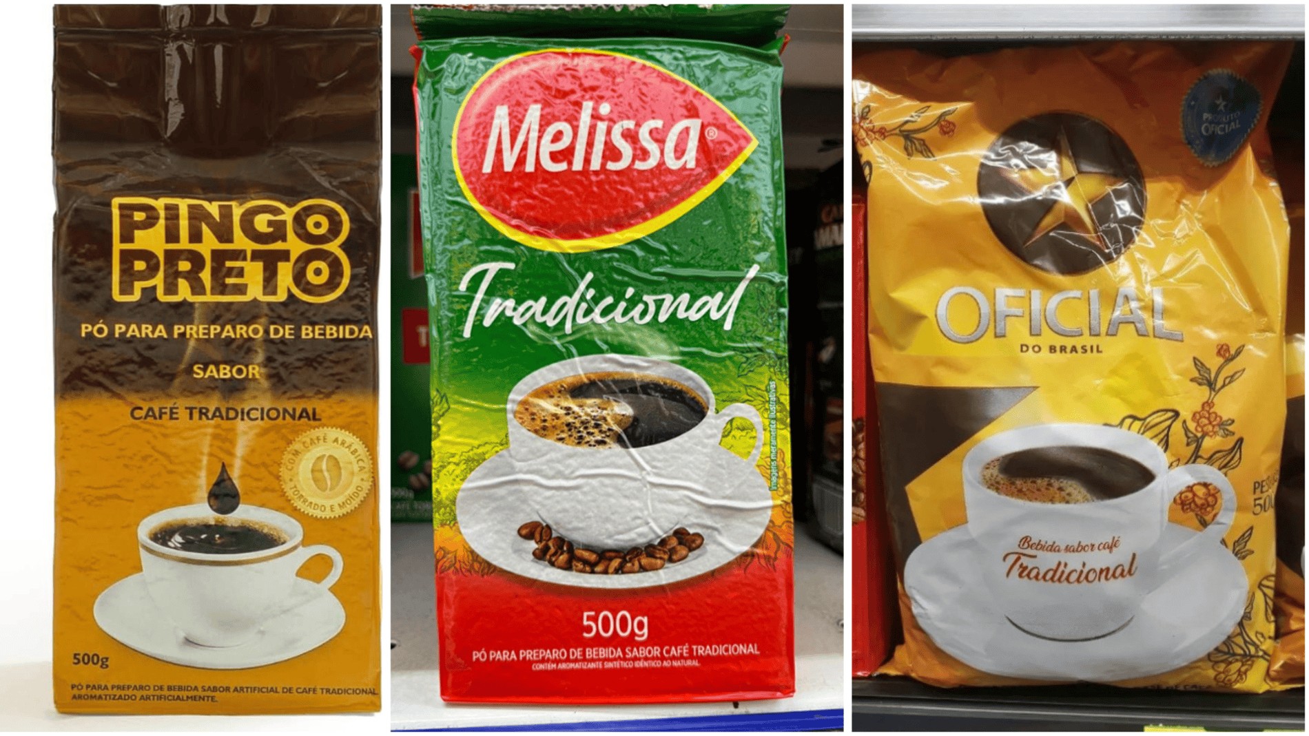 Marcas conhecidas como 'café fake' são consideradas impróprias para consumo em lista do governo; veja quais