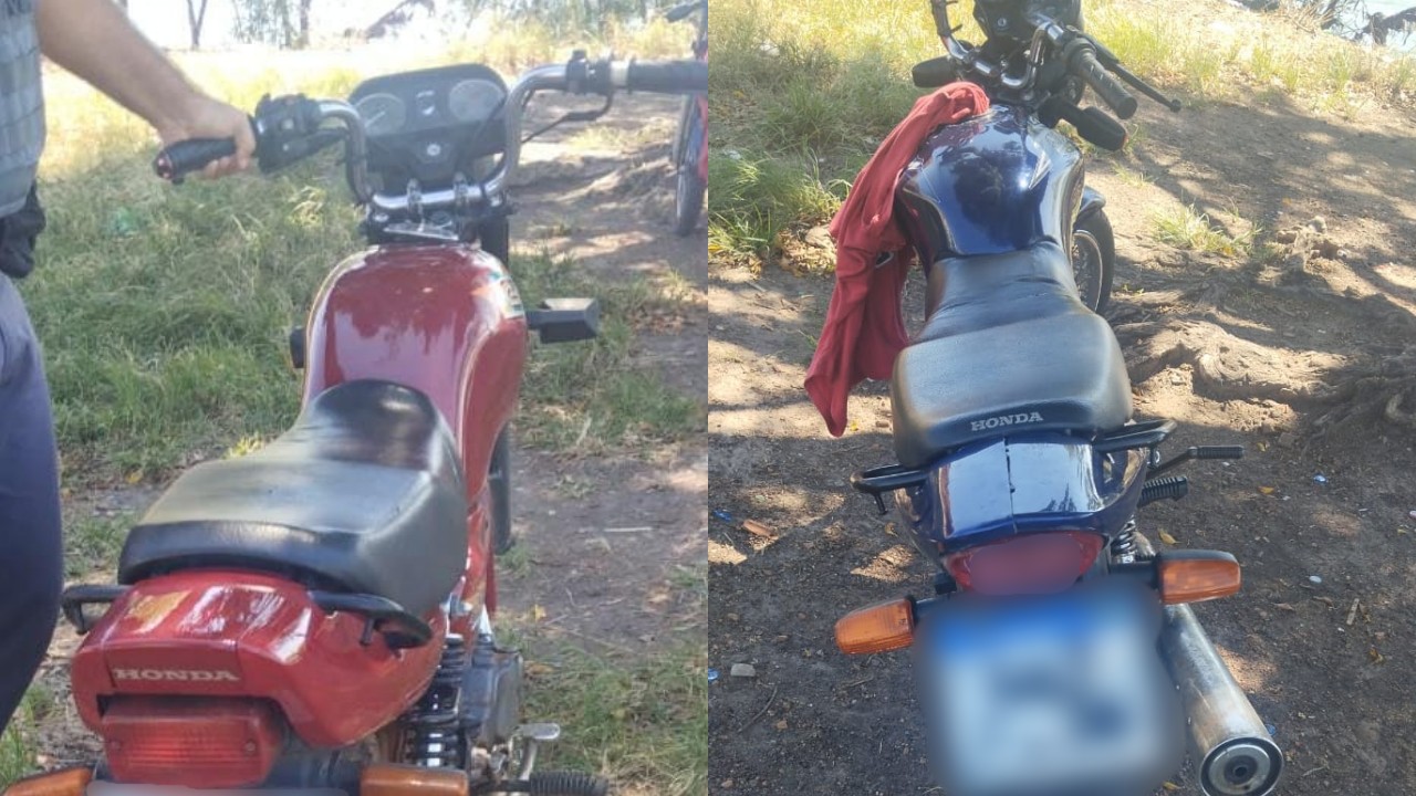 Jovem é preso e adolescente detido com duas motos furtadas em Glicério