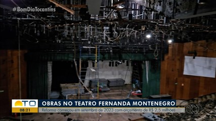 Em reforma desde 2023, teatro Fernanda Montenegro deve reabrir no segundo semestres