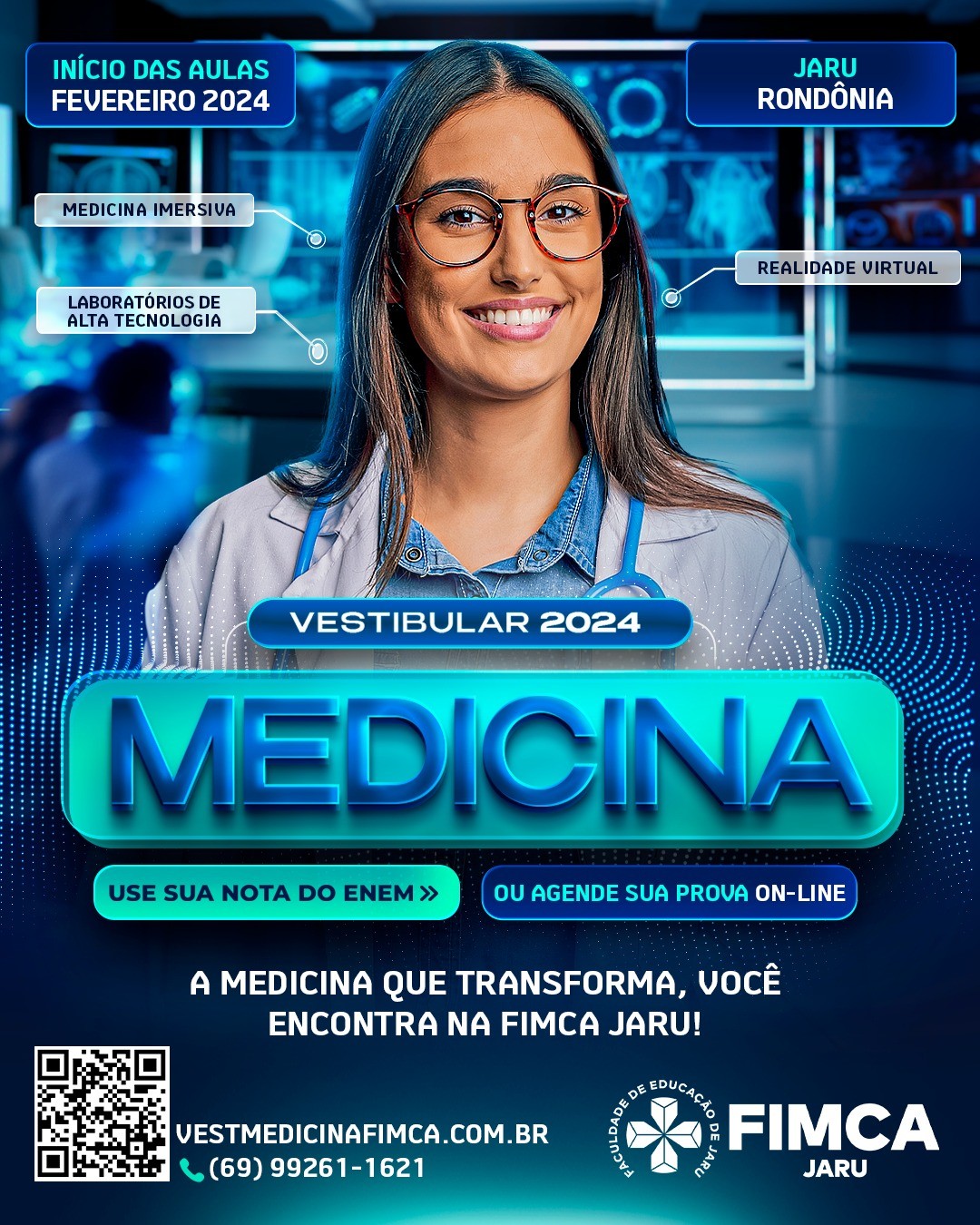 Descubra a Medicina do Futuro na FIMCA Jaru: uma experiência única no coração de Rondônia