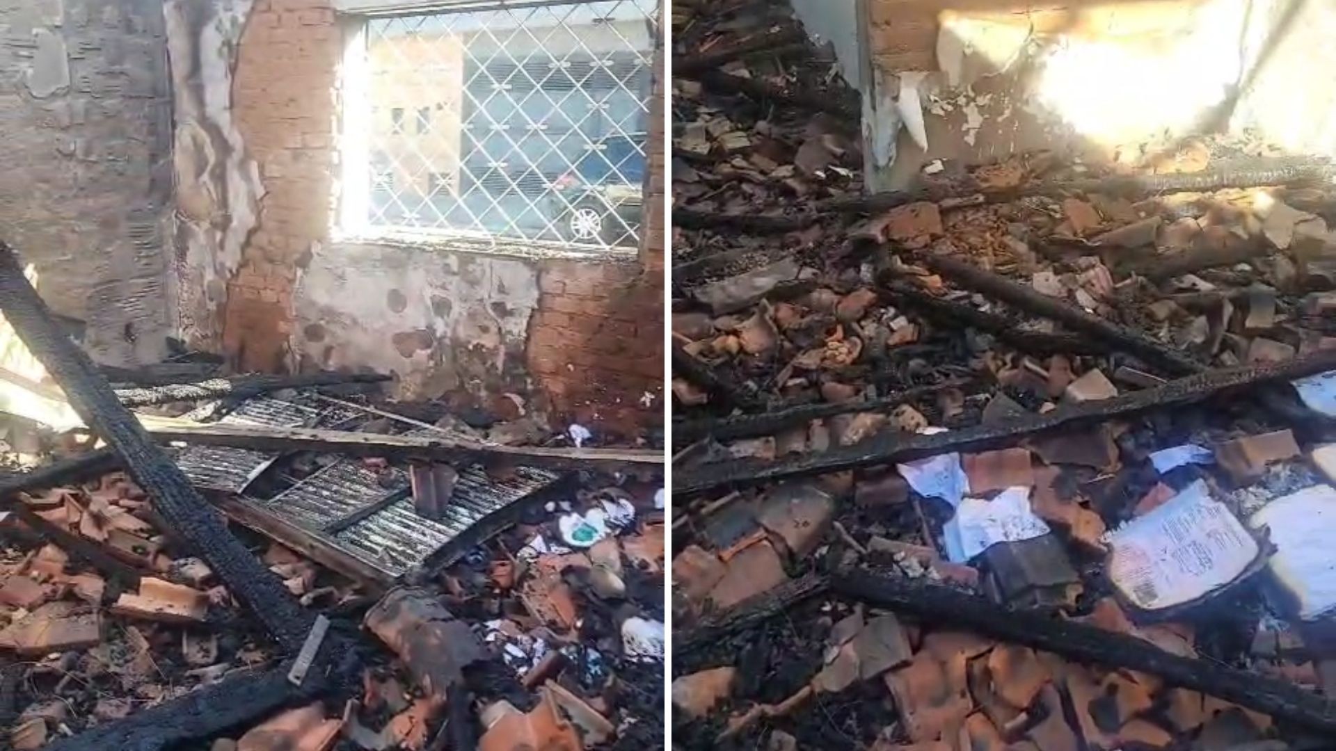 Animais morrem após homem atear fogo na própria casa com família dentro no interior de SP