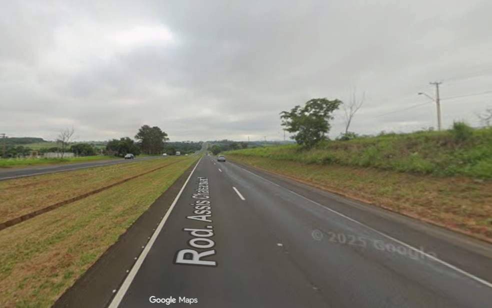 Rodovia Assis Chateaubriand (SP-425) &mdash; Foto: Google Street View/Reprodu&ccedil;&atilde;o