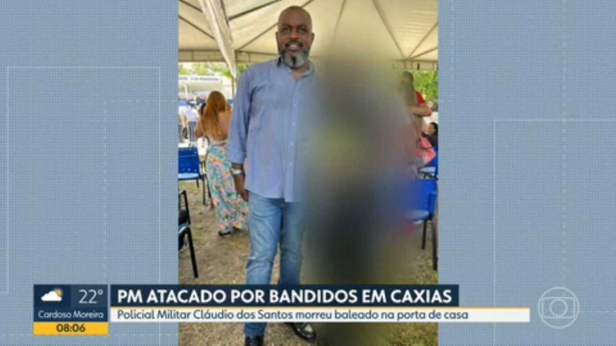 Pm é Morto Na Porta De Casa Em Duque De Caxias Rio De Janeiro G1 2872